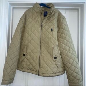 Ralph Lauren Olive Quilted Jacket